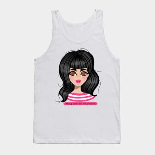 Happy girls are the prittest Tank Top